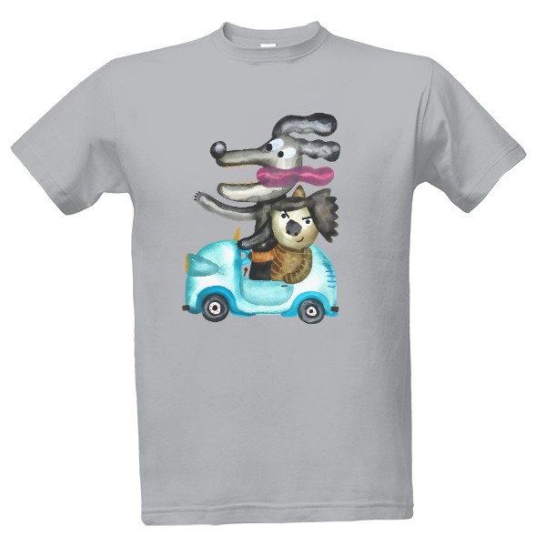 Tričko s potiskem Kabriolet