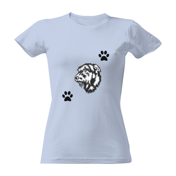 Tričko s potiskem Irský vlkodav