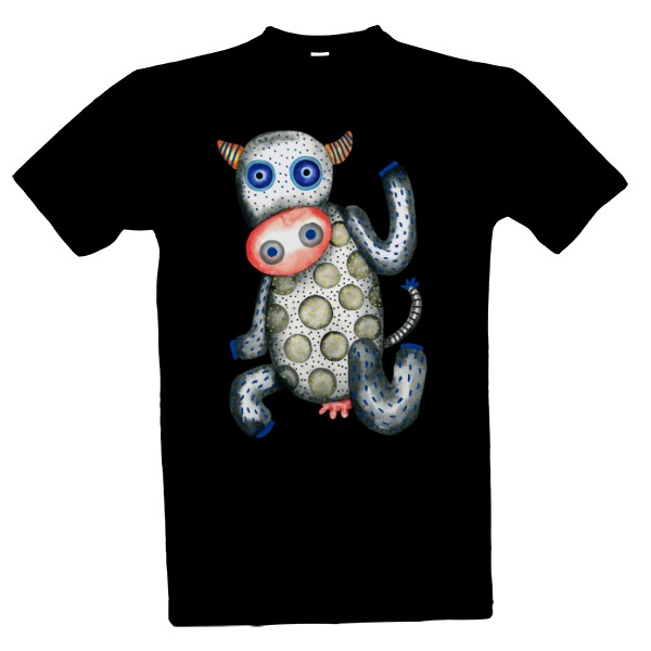 Tričko s potiskem Kráva