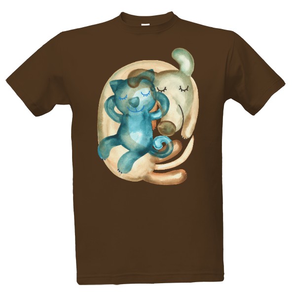 Tričko s potiskem Spát a snít