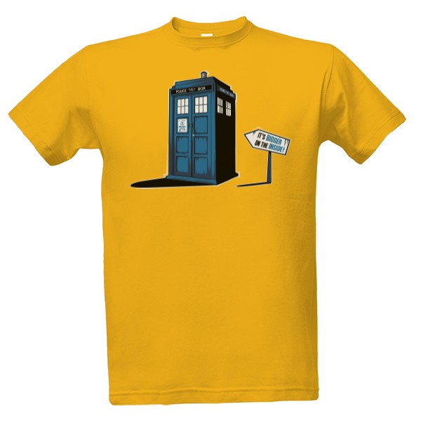 Tričko s potiskem Bigger Inside